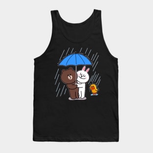 brown and cony Tank Top